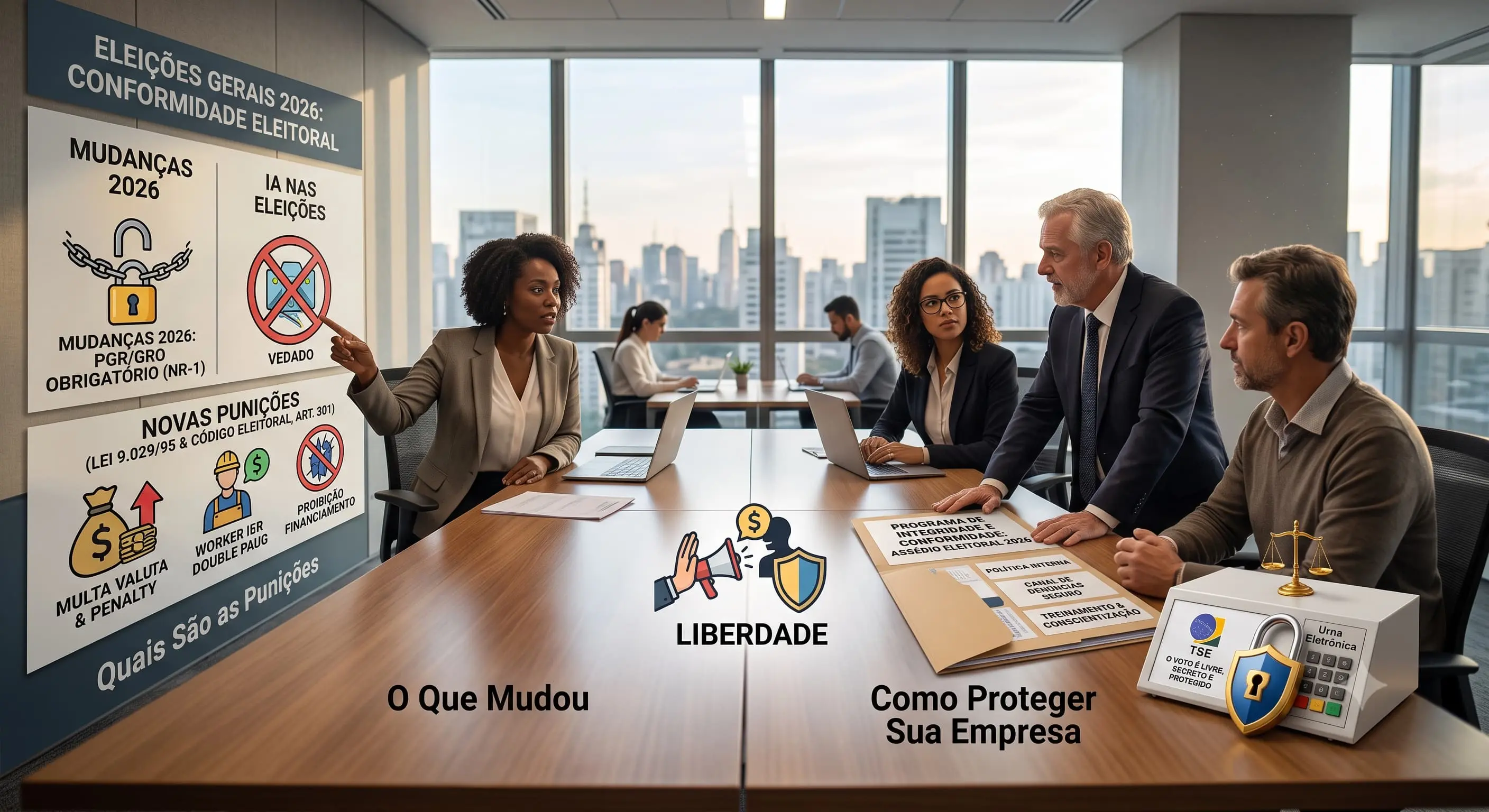 Assédio Eleitoral nas Eleições Gerais 2026: O Que Mudou, Quais São as Punições e Como Proteger Sua Empresa